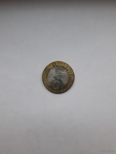 Индия 10рупий Мумбаи 2018