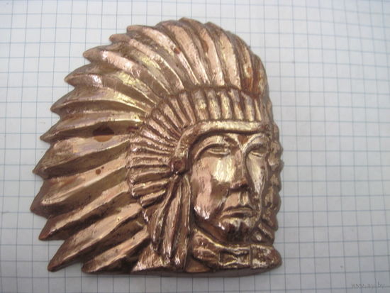 Накладка пластиковая Индеец с рубля!