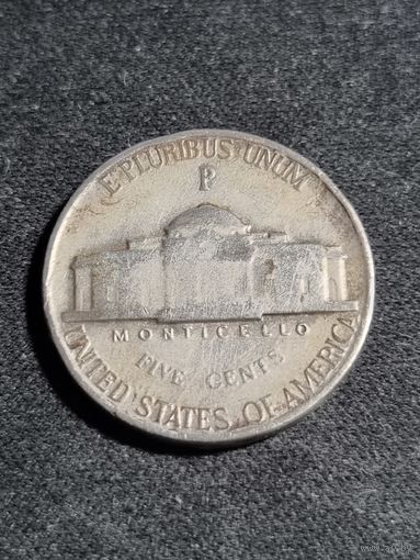 США 5 центов 1942 P