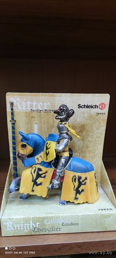 Фигурка турнирного рыцаря, Шляйх (Германия). Синий.