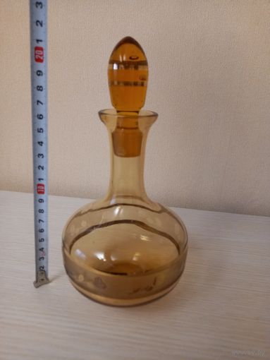 Графин ссср цветное стекло