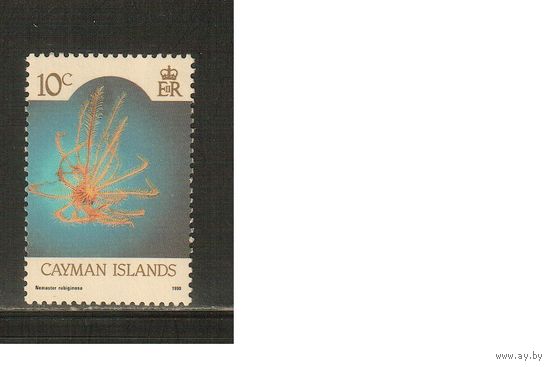 Кайманы-1990(Мих.573III) , **   ,  Морская  Фауна ,