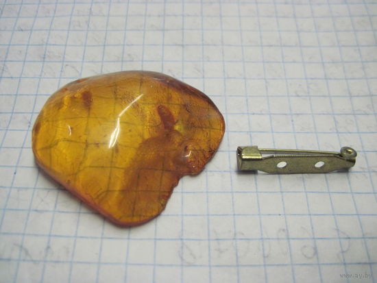 Янтарь для творчества с застёжкой.