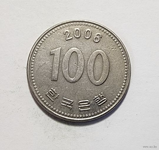 Южная Корея 100 вон, 2006