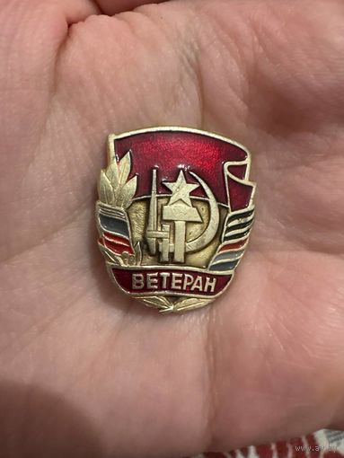 Ветеран СССР значок