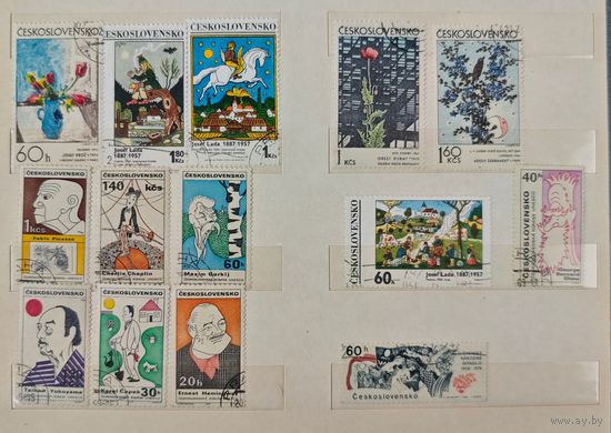 Марки Чехословакия