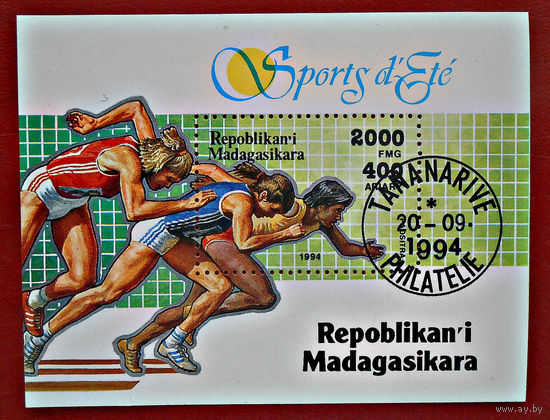 Мадагаскар, 1994 г., Л/атлетика
