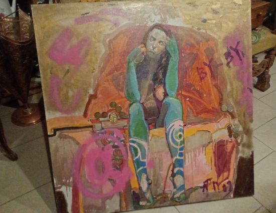 Картина Литвин "Поколение", 80х80см