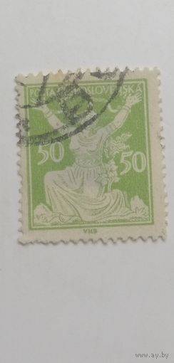 Чехословакия 1920. Стандартный выпуск.