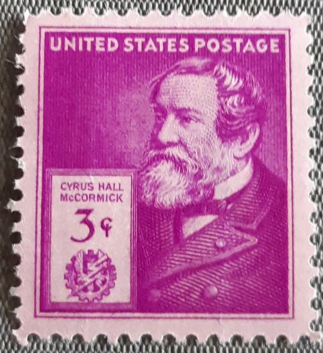 1940 Знаменитые американцы ( Сайрус Холл Маккормик) США