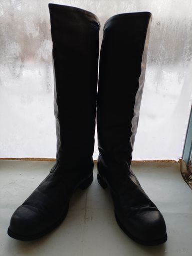 Сапоги офицерские хромовые. размер 43, "Ш"