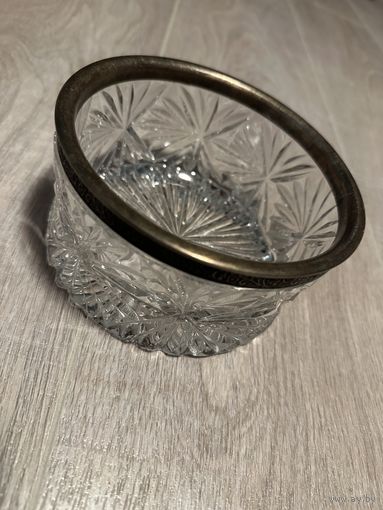 Хрустальная конфетница. СССР