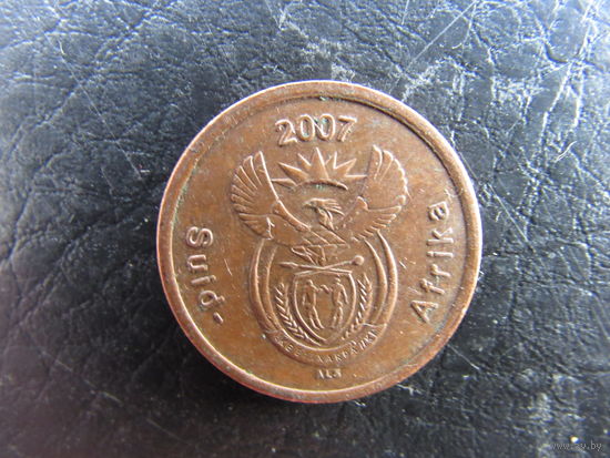 ЮАР. 5 центов. 2007 . С 20 копеек. Распродажа коллекции. Смотрите другие лоты.