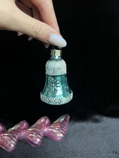 Елочная игрушка Колокольчик СССР К.18