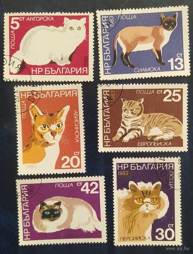 Болгария 1983 кошки .