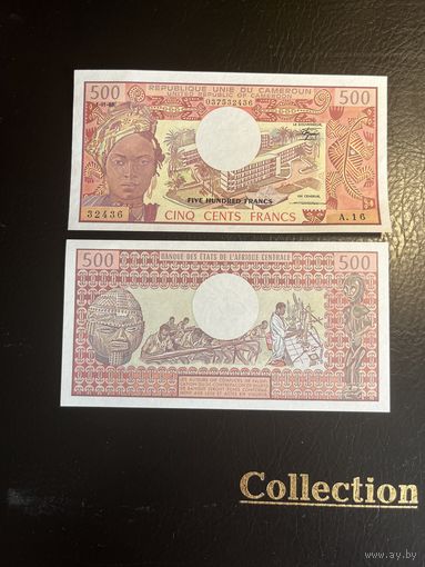 Камерун 500 франков 1981 г. (P-15d.1)   UNC