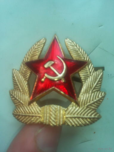 Кокарда солдата ВС СССР
