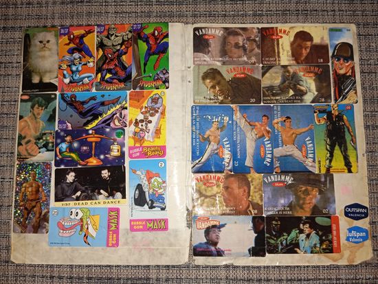 Наклейки 90-х Лот 1