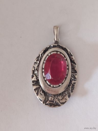 Серебряный кулон