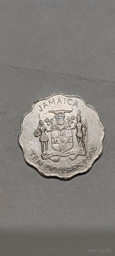 Ямайка 10 долларов 2005