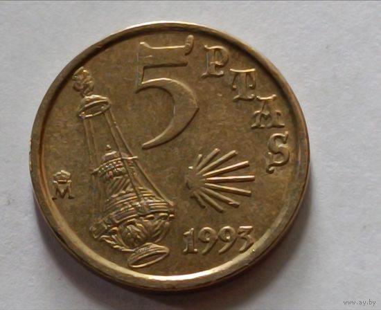 Испания. 5 птас 1993 года.