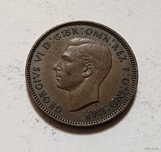 Великобритания 1 фартинг, 1939