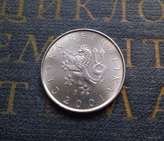 1 крона 2001 Чехия #03 UNC