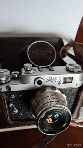 С 1 РУБЛЯ ! ФОТОАППАРАТ СССР  ФЭД - 3