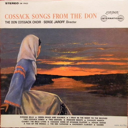 Хор Донских казаков – Казачьи Песни с Дона, LP 1966