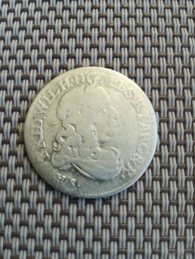 6 грошей 1682 года, Пруссия.