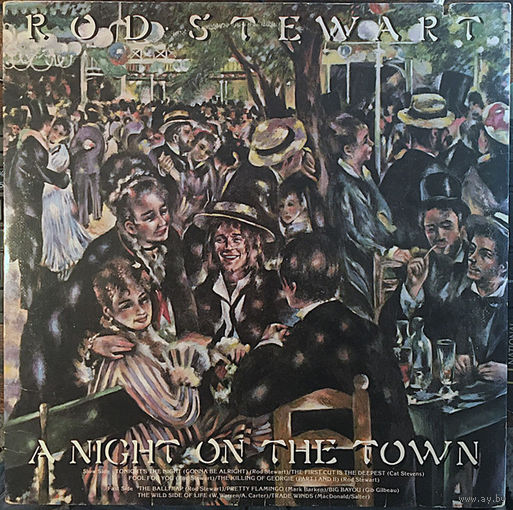 Rod Stewart – A Night On The Town, LP, USA 1976