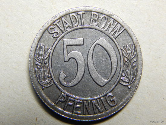 Германия Бонн 50 пфеннигов 1920г.Нотгельд