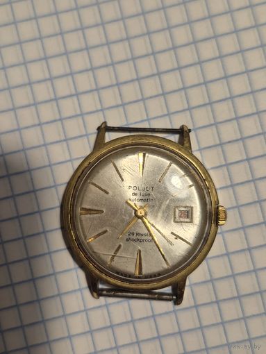 Редкие часы poljot de luxe automatic . Au20