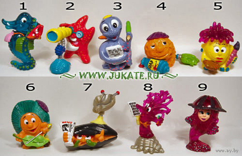 Игрушки из серии "Аквашоу"