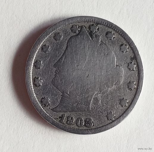 США. 5 центов 1903 г.