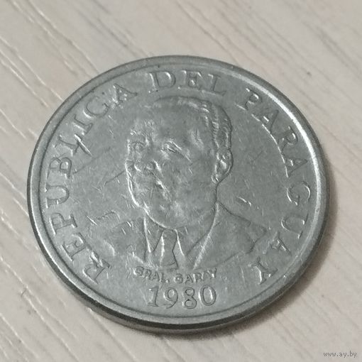 Парагвай 10 гуарани 1980г.