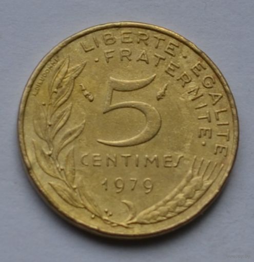 Франция, 5 сантимов 1979 г.