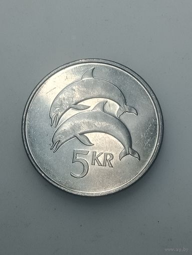 Исландия 5 крон  2007  года .