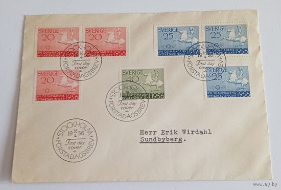 Кпд Швеции олимпиада 1956