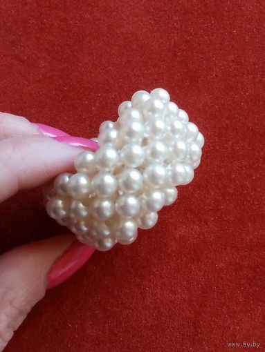 Заколка для волос Жемчужная (на хвост)