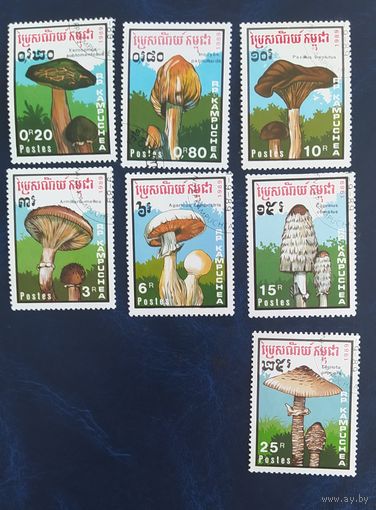 Кампучия 1989 Грибы