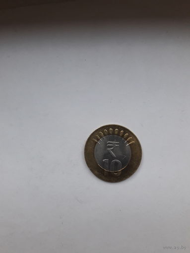 Индия 10рупий Ноида 2019