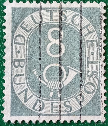 ФРГ 1951. Стандарт. Почтовый рожок