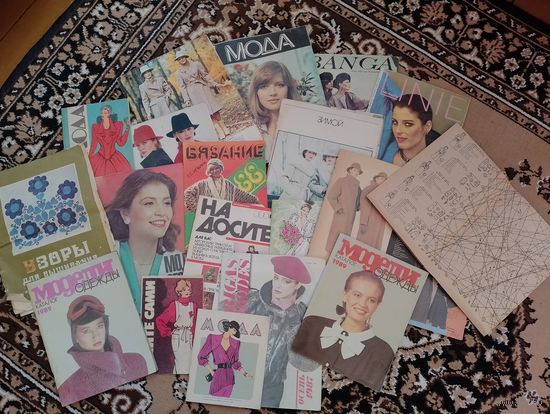 Выкройки, вышивка, вязание