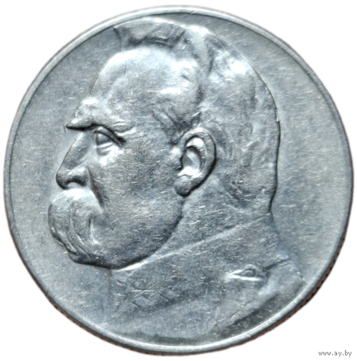 5 злотых 1936 Пилсудский