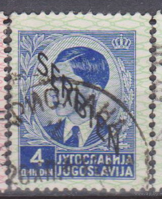 Оккупация Сербии Известные личности  Германия 1941 год Лот 13   менее 20 % от каталога, по курсу 3 р Югославские почтовые марки с НАДПЕЧАТКОЙ "SERBIEN