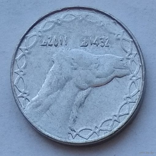 Алжир 2 динара 2011 г. Верблюд