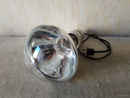 Лампа зеркальная ЗК 220-500-2 Е40. СССР, середина 70-х годов прошлого века.