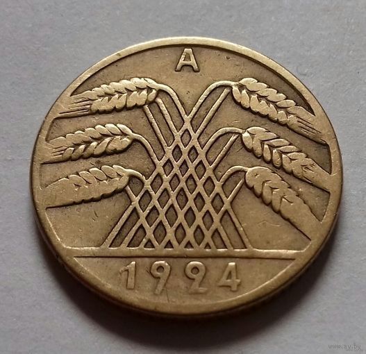 10 пфеннигов, Германия 1924 A