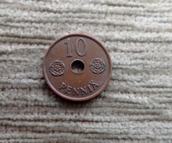 Werty71 Финляндия 10 пенни 1942